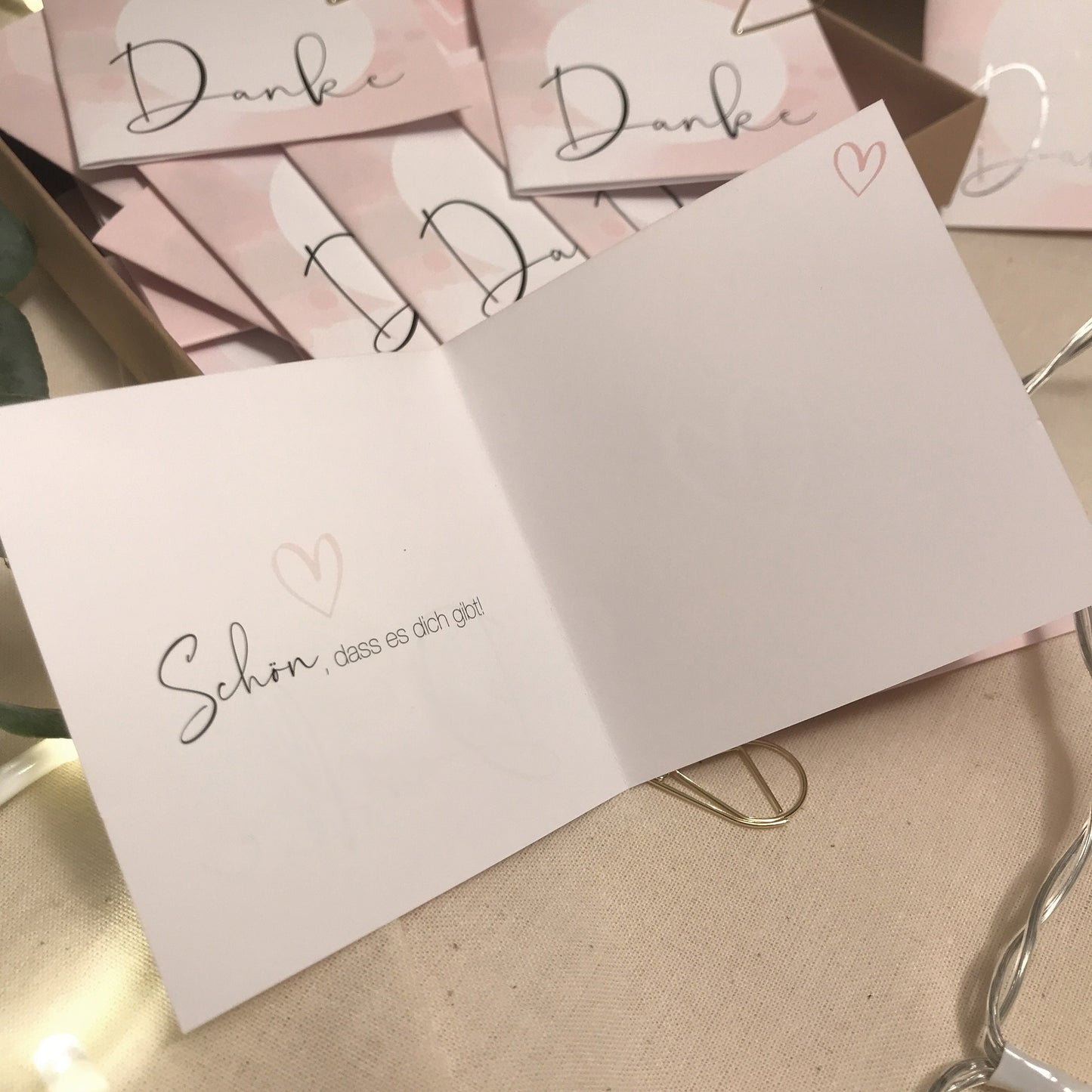 Danke-Box Adventskalender mit 24 Clips