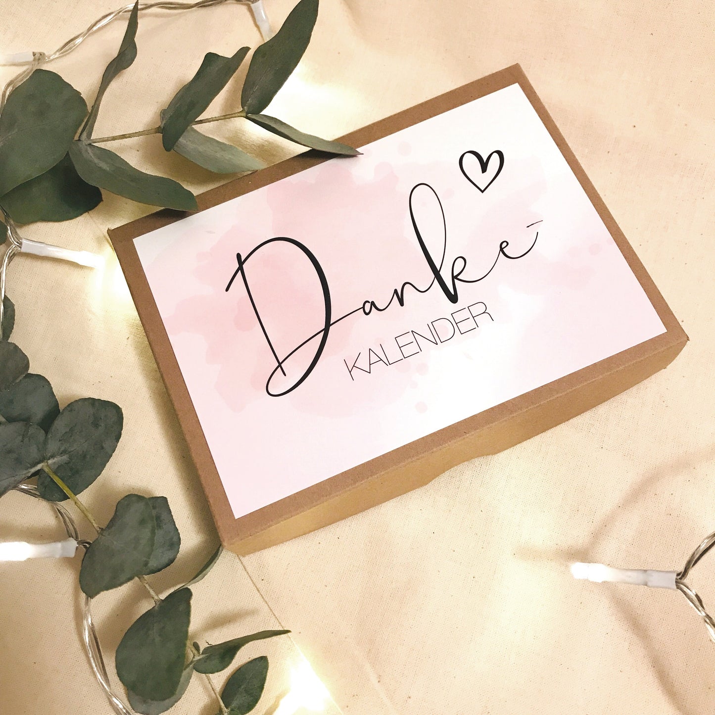 Danke-Box Adventskalender mit 24 Clips