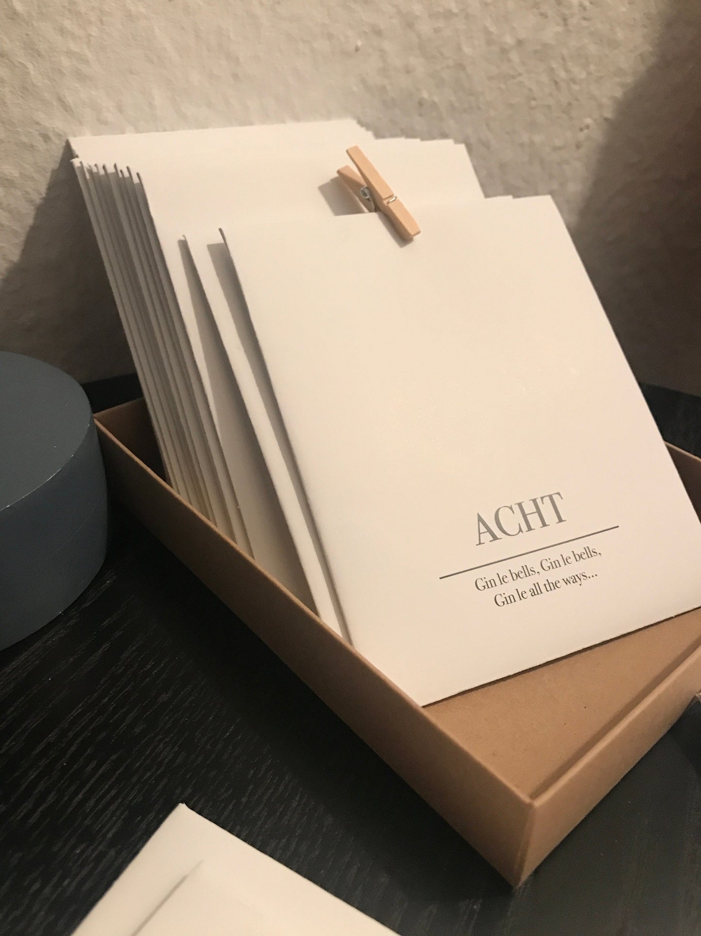 Adventskalender Umschläge DIY Bastelset Modern