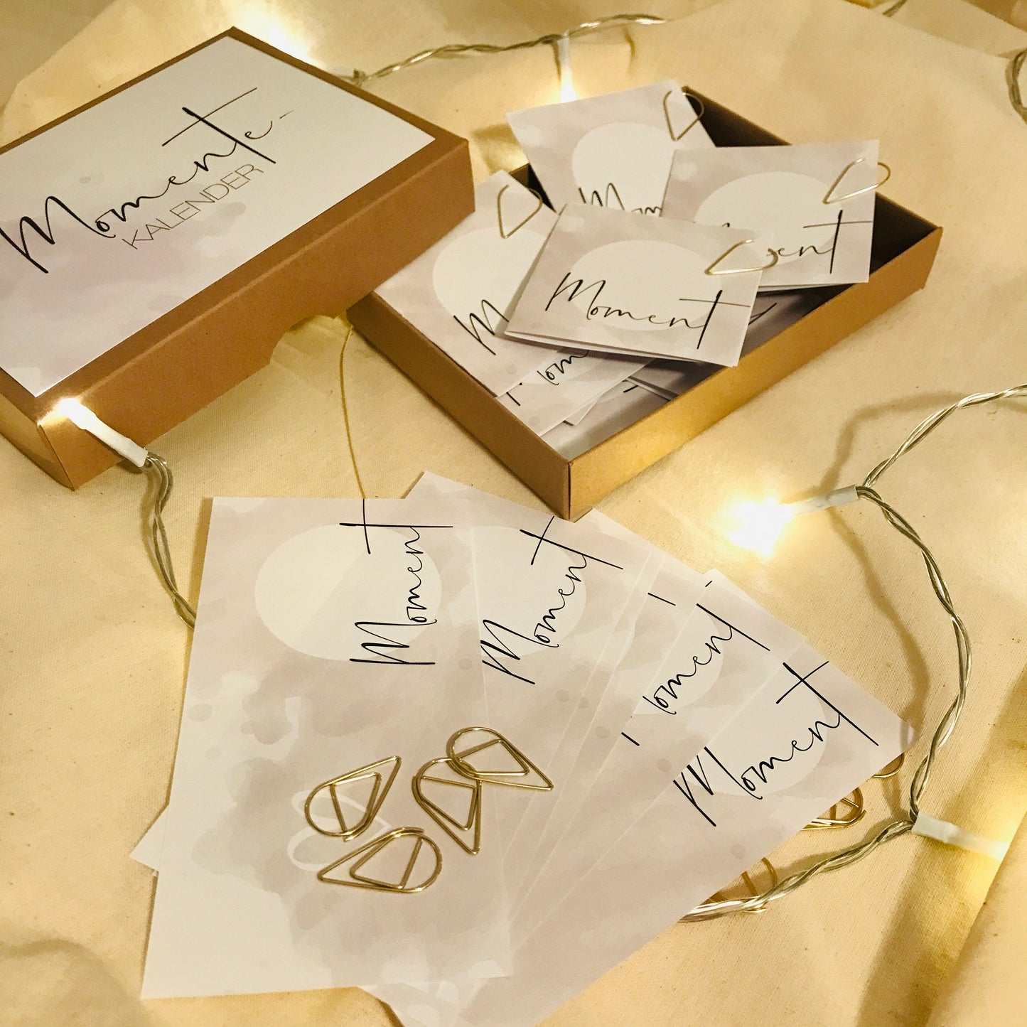 Momente-Box Adventskalender mit 24 Clips