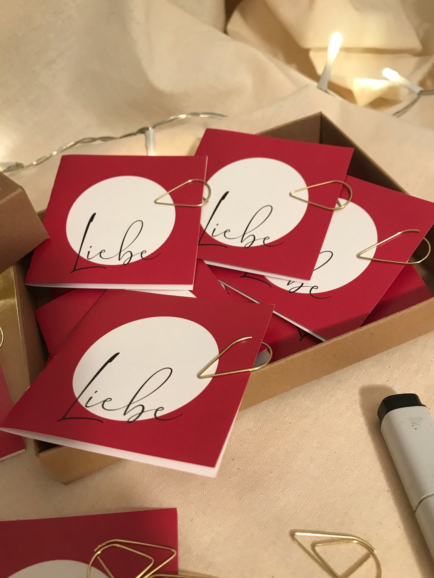 Liebes-Box Adventskalender mit 24 Clips