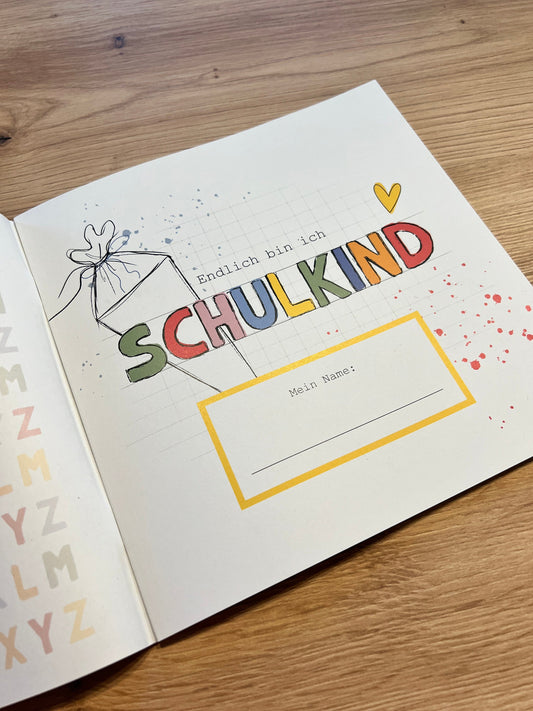 Einschulung Erinnerungsalbum Heft