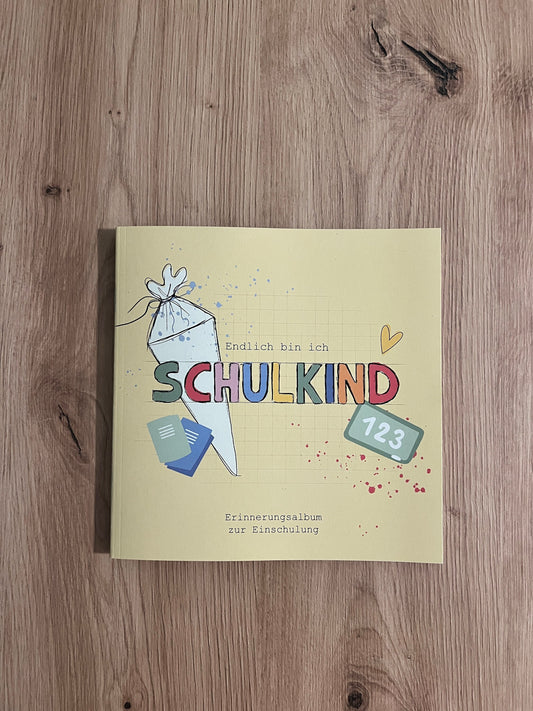 Einschulung Erinnerungsalbum Heft